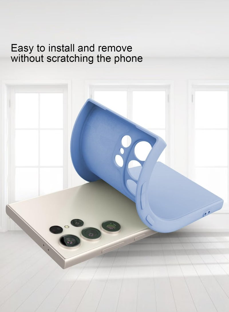 BORTONY Galaxy S23 Ultra Case Camera Protective Soft Silicone Cover Case Luxury Design Flexible Slim Cover Compatible with Samsung Galaxy S23 Ultra - Image 2