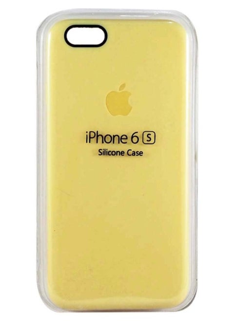 Three-Layer Structure Shockproof Protective Case Cover for iPhone 6\6s Yellow Anti-Fingerprint Anti-Drop Anti-Scratch Comfortable Grip Shock Absorption Hard Back Anti-Burst Ultra Thin Full Cover Case Compatible with iPhone 6\6s Yellow