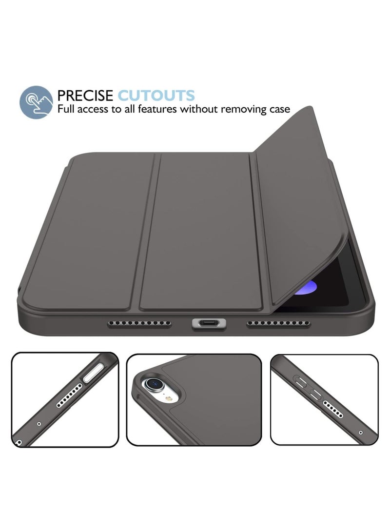 TIGER NEW Smart Case with Pencil Holder Compatible with iPad Mini 6, Trifold Stand Smart Case with Soft TPU Back, Auto Wake/Sleep, Dust Proof & Anti-Fingerprint, Heavy Duty Protection - Image 5