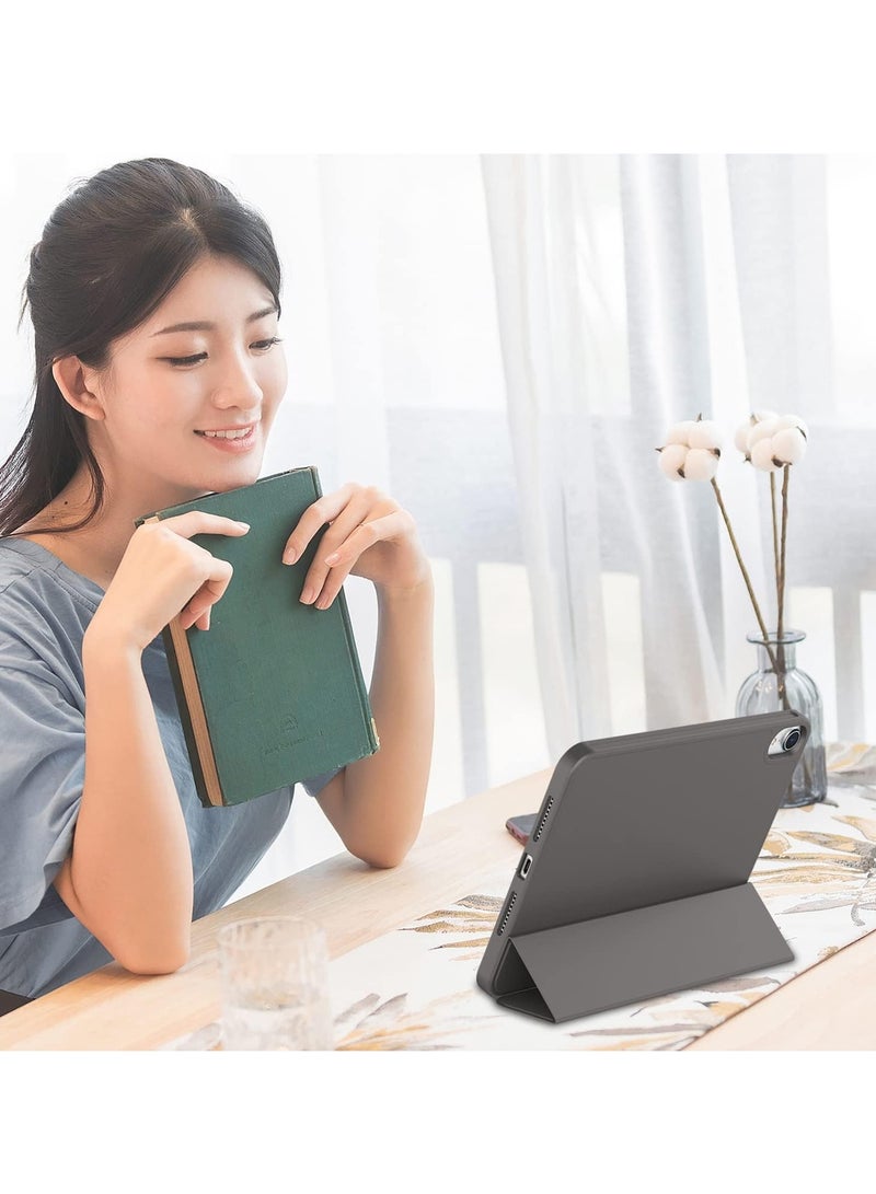 TIGER NEW Smart Case with Pencil Holder Compatible with iPad Mini 6, Trifold Stand Smart Case with Soft TPU Back, Auto Wake/Sleep, Dust Proof & Anti-Fingerprint, Heavy Duty Protection - Image 3
