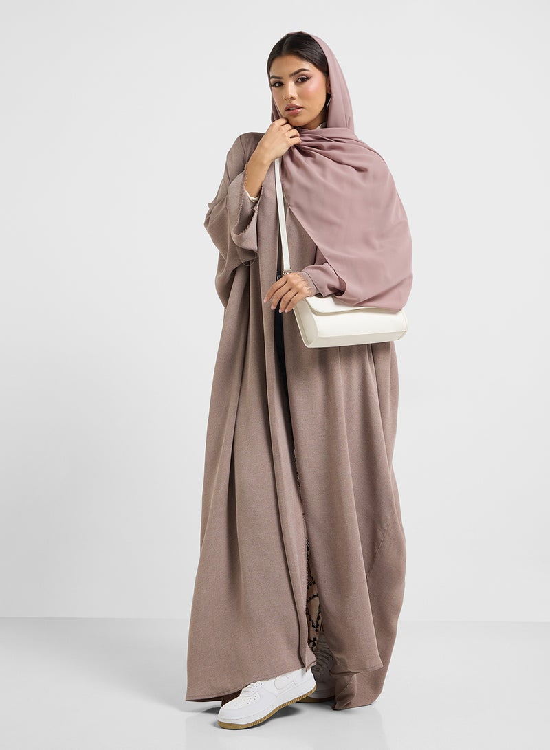 hayas closet Cape Sleeve Abaya - Image 5