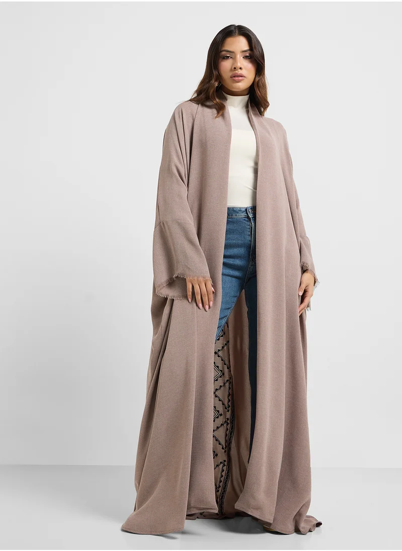 hayas closet Cape Sleeve Abaya