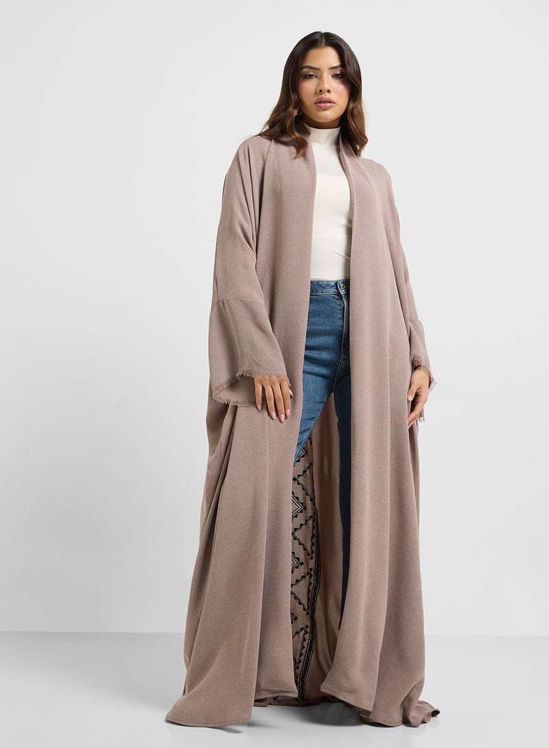 hayas closet Cape Sleeve Abaya - Image 2