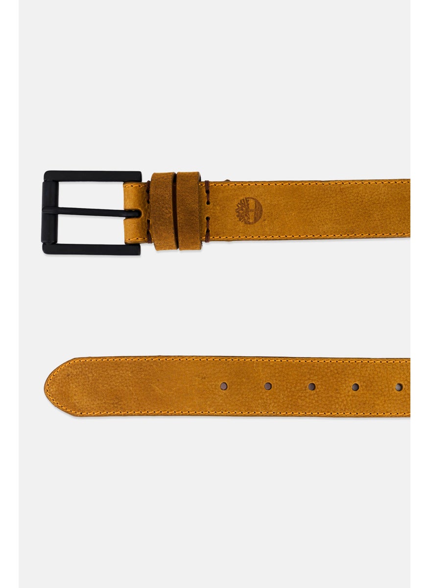 Timberland - Men Leather Belt, Tan - Image 1