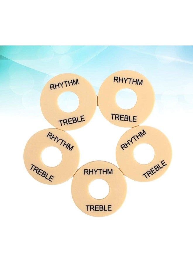 klarako 5pcs LP Guitar Toggle Switch Washer Plate Rhythm Treble Ring for Gibson Les Paul SG Guitar  - Image 2