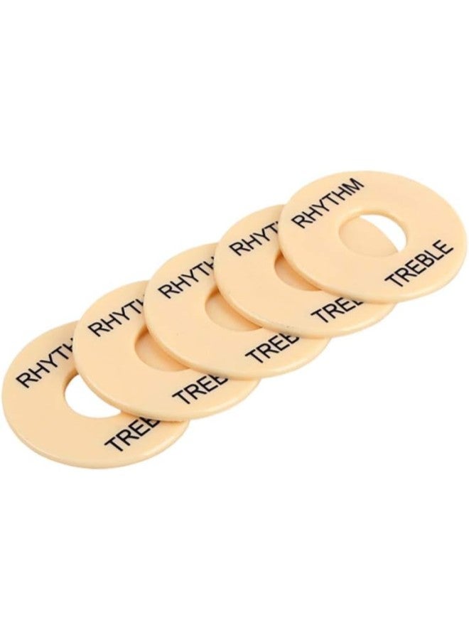 klarako 5pcs LP Guitar Toggle Switch Washer Plate Rhythm Treble Ring for Gibson Les Paul SG Guitar  - Image 3