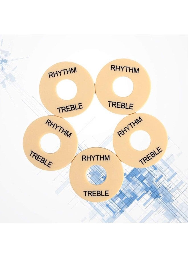 klarako 5pcs LP Guitar Toggle Switch Washer Plate Rhythm Treble Ring for Gibson Les Paul SG Guitar  - Image 1