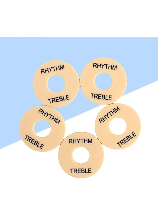 klarako 5pcs LP Guitar Toggle Switch Washer Plate Rhythm Treble Ring for Gibson Les Paul SG Guitar  - Image 4