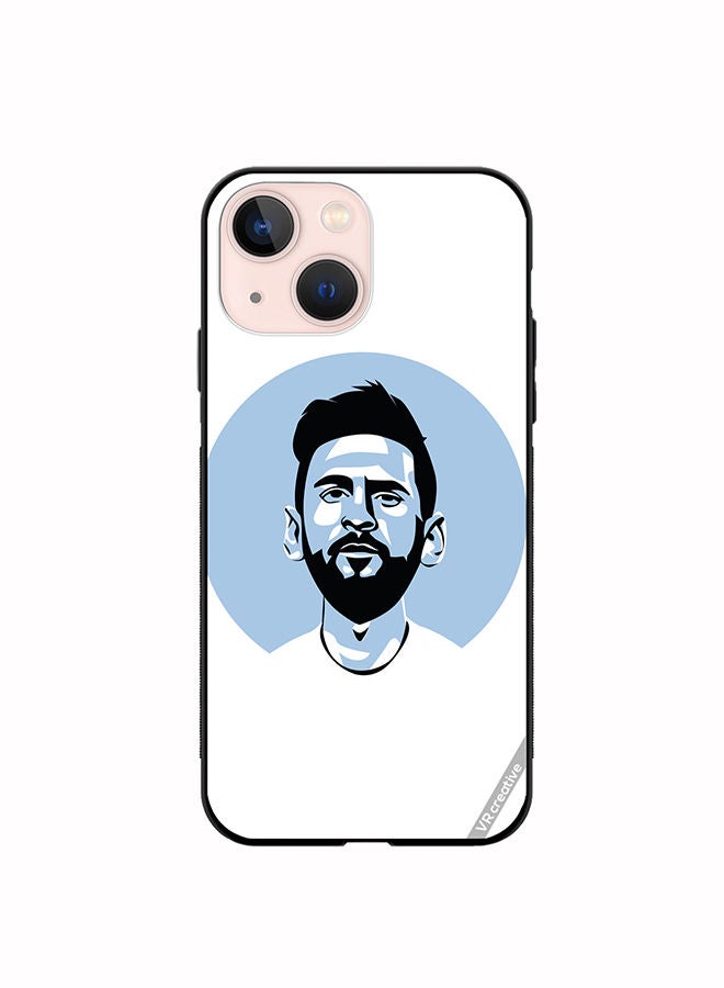 VR CREATIVE Protective Case Cover For Apple iPhone 14 Plus Lionel Messi Vector Design Multicolour - Image 1