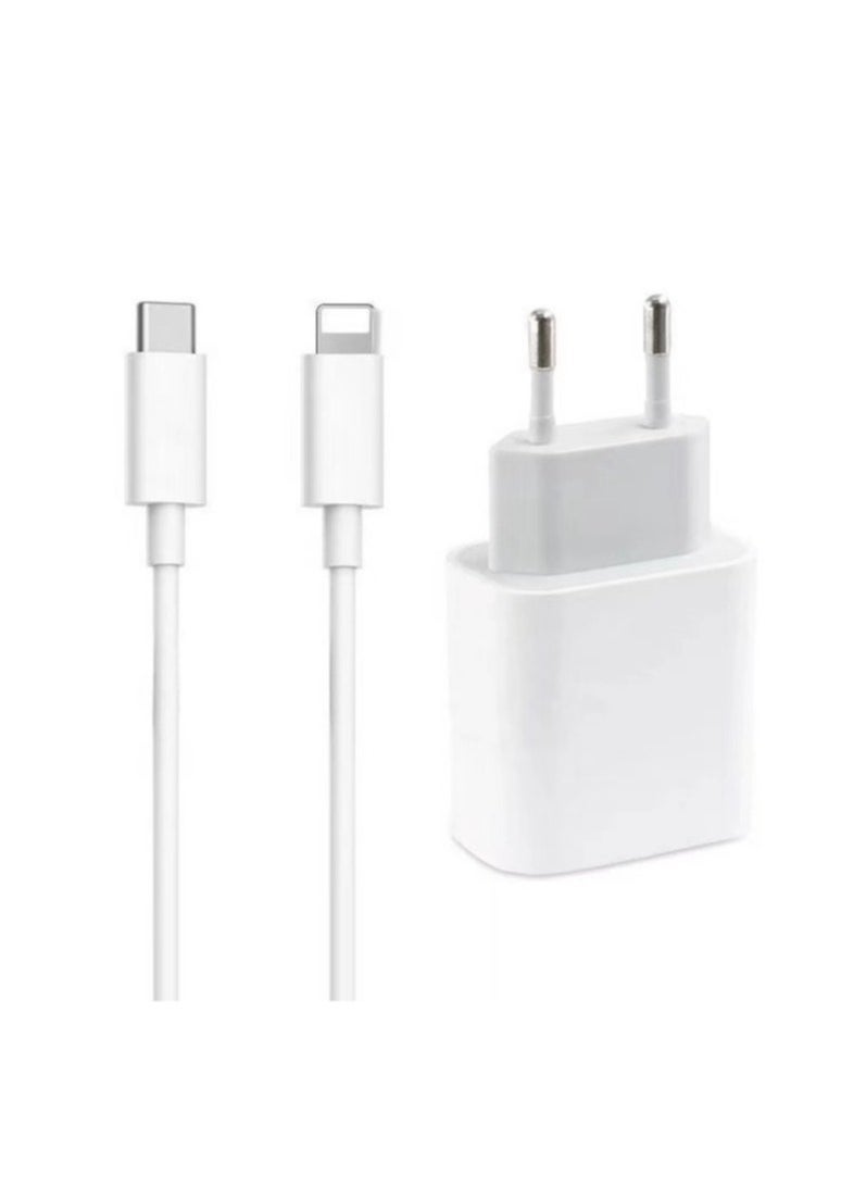 Generic - "20W Original Fast Charging Adapter with Cable for Apple iPhone" - Image 1