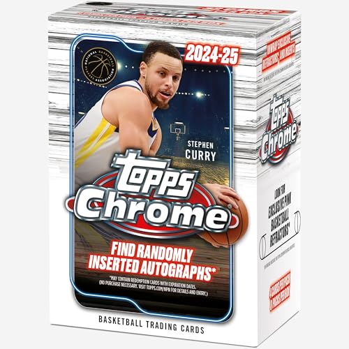 Topps 2024-25 Topps Chrome Basketball - Factory Sealed - Value Box - Image 1
