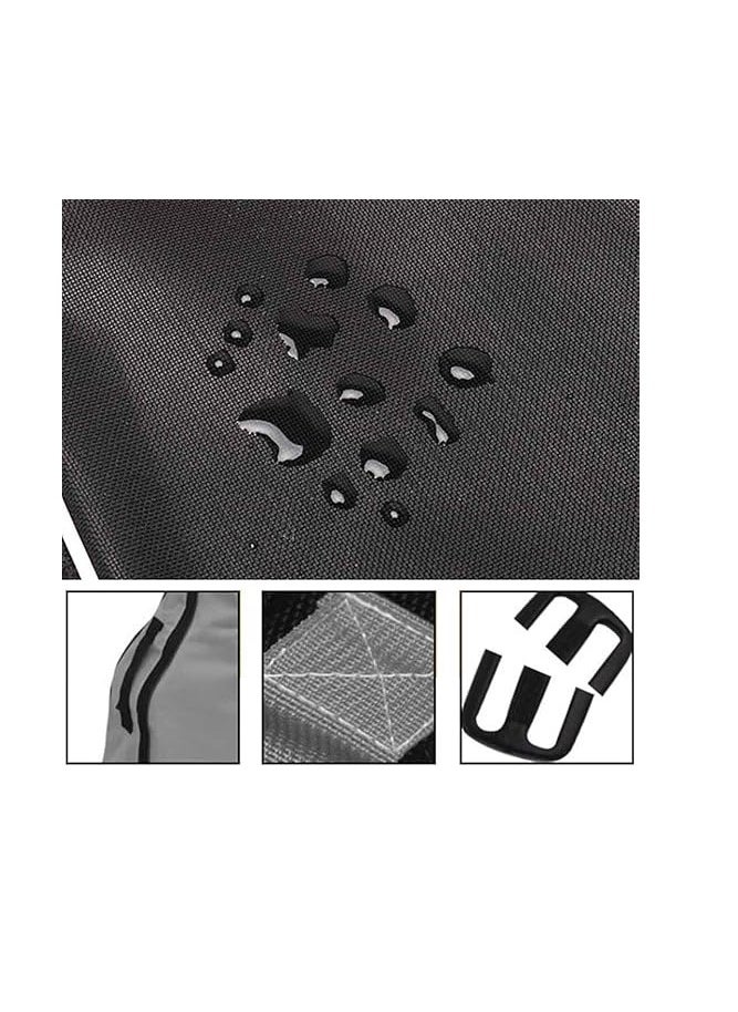 Generic Backpack Case Black Oxford Cloth Storage Shockproof Ukulele Bag(size:21 Inch)  - Image 5