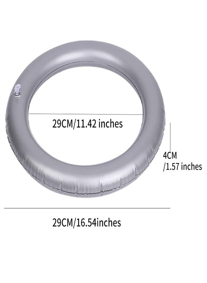 SZTLKHH GFULLOV Yoga Ball Base，Fixed Ring Round PVC Anti Slip Stable, Fitness Ball for Home Gym, Office, Improves Back Pain, Posture & Balance, Exercise - Image 2