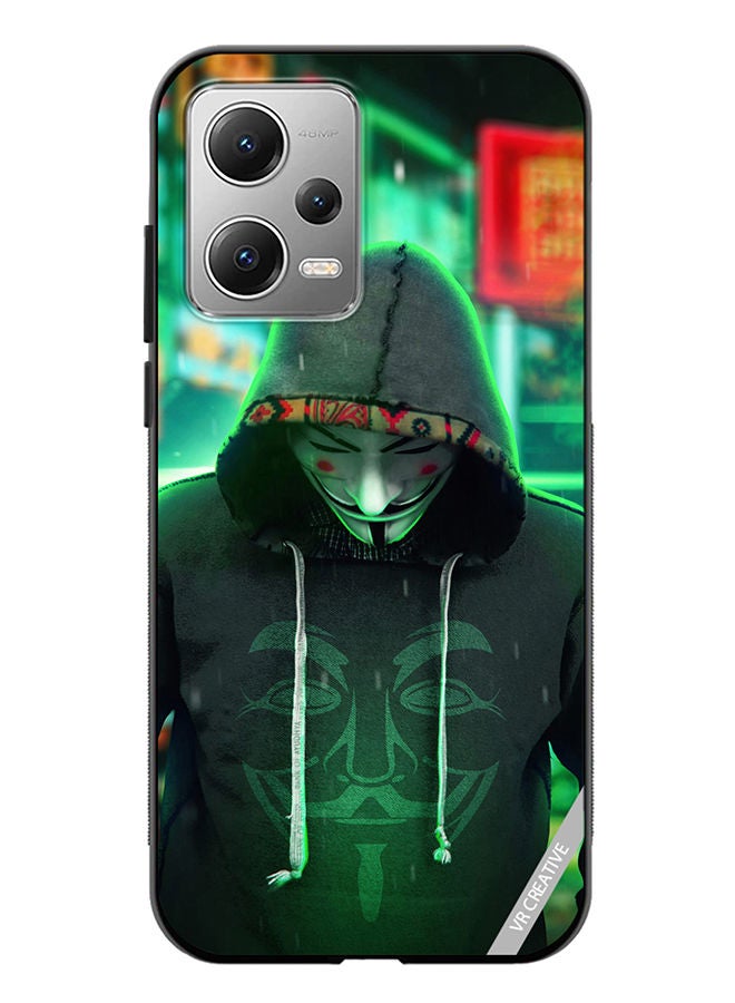 VR CREATIVE Protective Case Cover For Xiaomi Redmi Note 12 Joker Mask In Joker Jacket Design Multicolour - Image 1