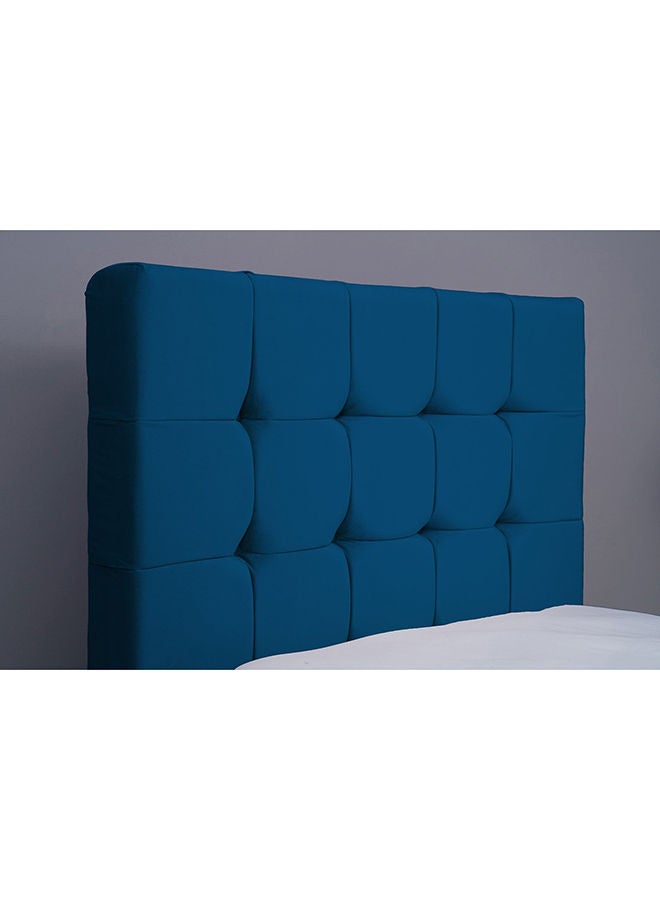 Pan Home Vista Headboard Velvet Blue 90x125 cm  - Image 1