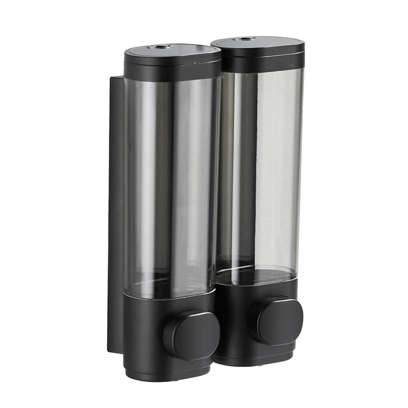 600mL Manual Soap Dispenser Wall Mounted Hand Press Soap Dispenser for Dish Liquid Lotion Shower Gel Shampoo Chamber Home Hotel Bathroom Kitchen - Image 1