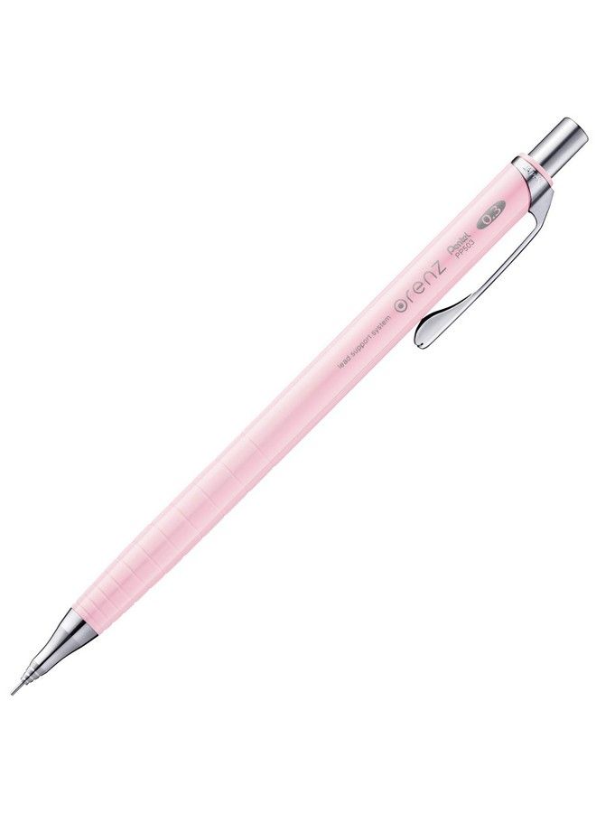 Pentel Mechanical Pencil Orenz 0.3Mm Pastel Pink (Xpp503P2) - Image 1