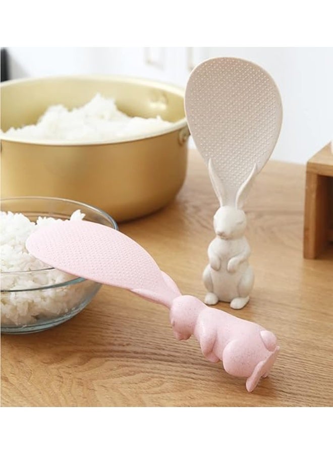 معلقة أرز بتصميم أرنب لطيف - 6 قطع - Image 2