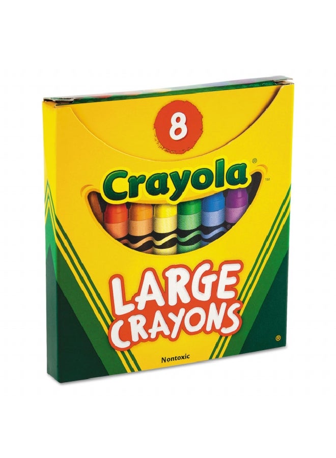 كرايولا مجموعة أقلام تلوين كبيرة من  قطع في صندوق قابل للطي متعدد الألوان - Image 2