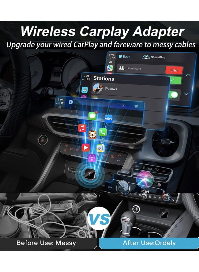 أوشيما 2025upgraded 2-in-1wireless Carplay Adapter& Android Auto Adapter, Mini Wireless Carplay Adapters Compatible for Ios10 Android11 and Above2025upgraded 2-in-1wireless Carplay Adapter& Android Auto Adapter, Mini Wireless Carplay Adapters Compatible for Ios10 Android11 and Above2025upgraded 2-in-1wireless Carplay Adapter& Android Auto Adapter, Mini Wireless Carplay Adapters Compatible for Ios10 Android11 and Above2025upgraded 2-in-1wireless Carplay Adapter& Android Auto Adapter, Mini Wireless Carplay Adapters Compatible for Ios10 Android11 and Above2025upgraded 2-in-1wireless Carplay Adapter& Android Auto Adapter, Mini Wireless Carplay Adapters Compatible for Ios10 Android11 and Above - Image 3