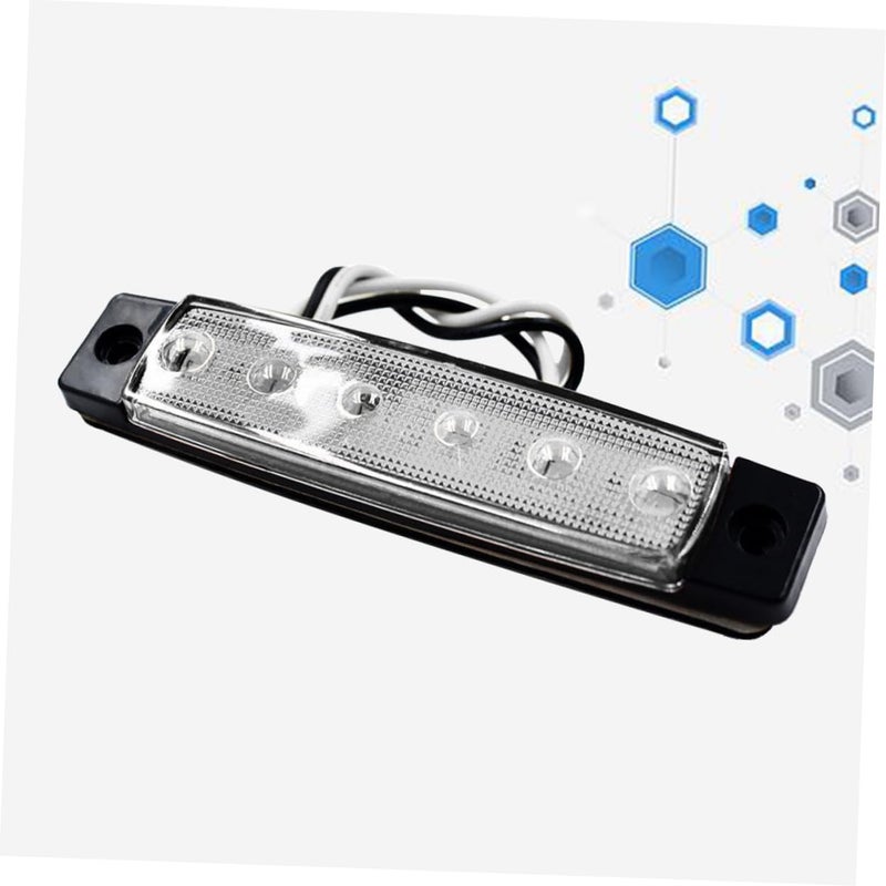 Waterproof 12V LED Side Marker Lights with Turn Signal for Trucks Trailers RVs Boats Pack of 2 - Image 4