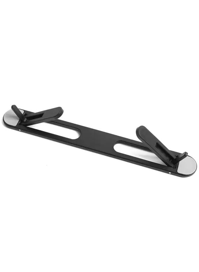Adjustable Laptop Stand For 13 15 Inch Black Portable Ergonomic Desk Holder - Image 4