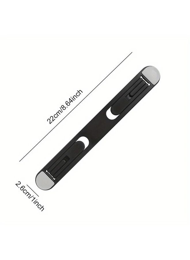 Adjustable Laptop Stand For 13 15 Inch Black Portable Ergonomic Desk Holder - Image 2