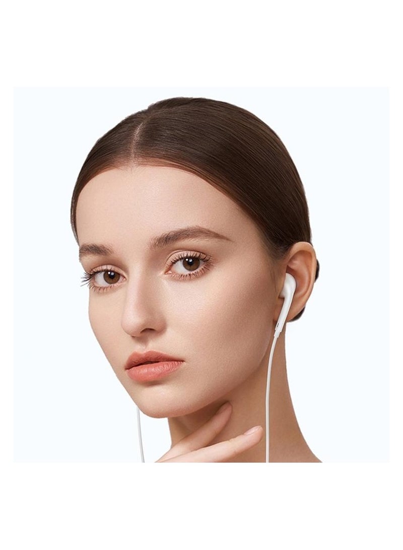 SIA SI-110 WIRED HD STEREO EARPHONE 3.5MM (White) - Image 3