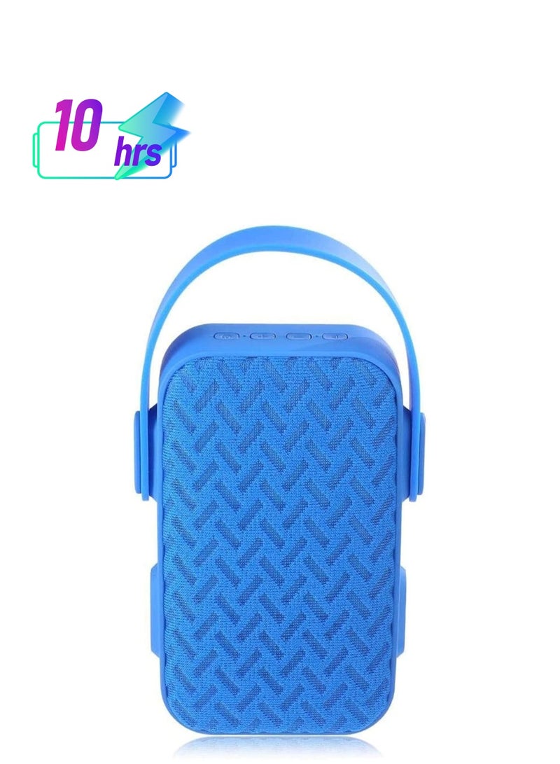 AIBIMY MY220BT Portable Bluetooth Speaker With Mini Microphone - Blue - Image 1