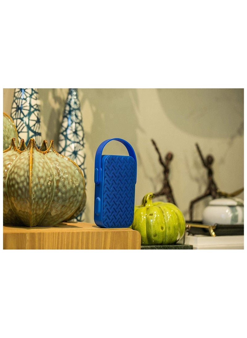 AIBIMY MY220BT Portable Bluetooth Speaker With Mini Microphone - Blue - Image 3