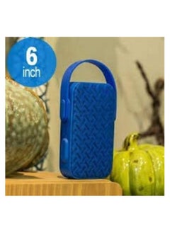AIBIMY MY220BT Portable Bluetooth Speaker With Mini Microphone - Blue  - Image 4