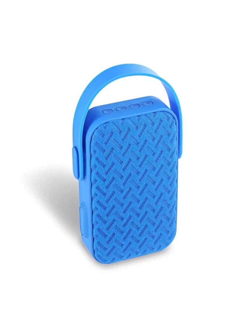 AIBIMY MY220BT Portable Bluetooth Speaker With Mini Microphone - Blue - Image 2