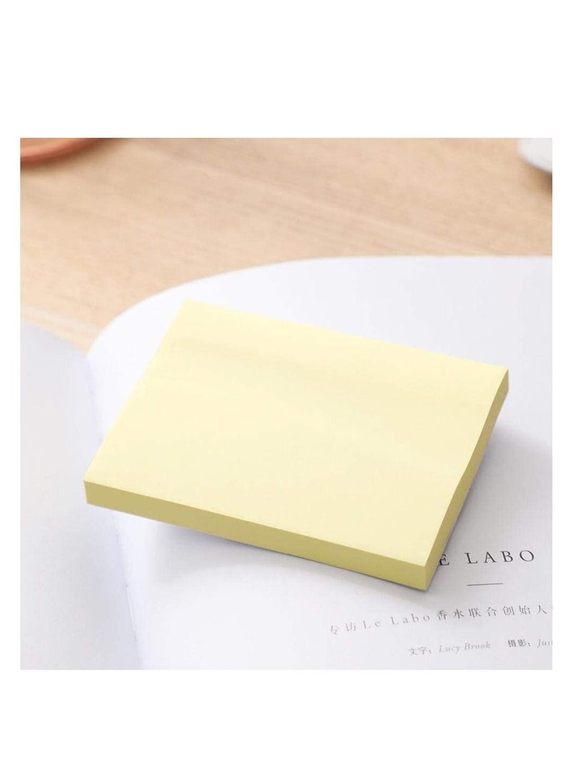 Deli 4-Pad Sticky Notes 3x4 Inch Size Yellow Colour - Image 4