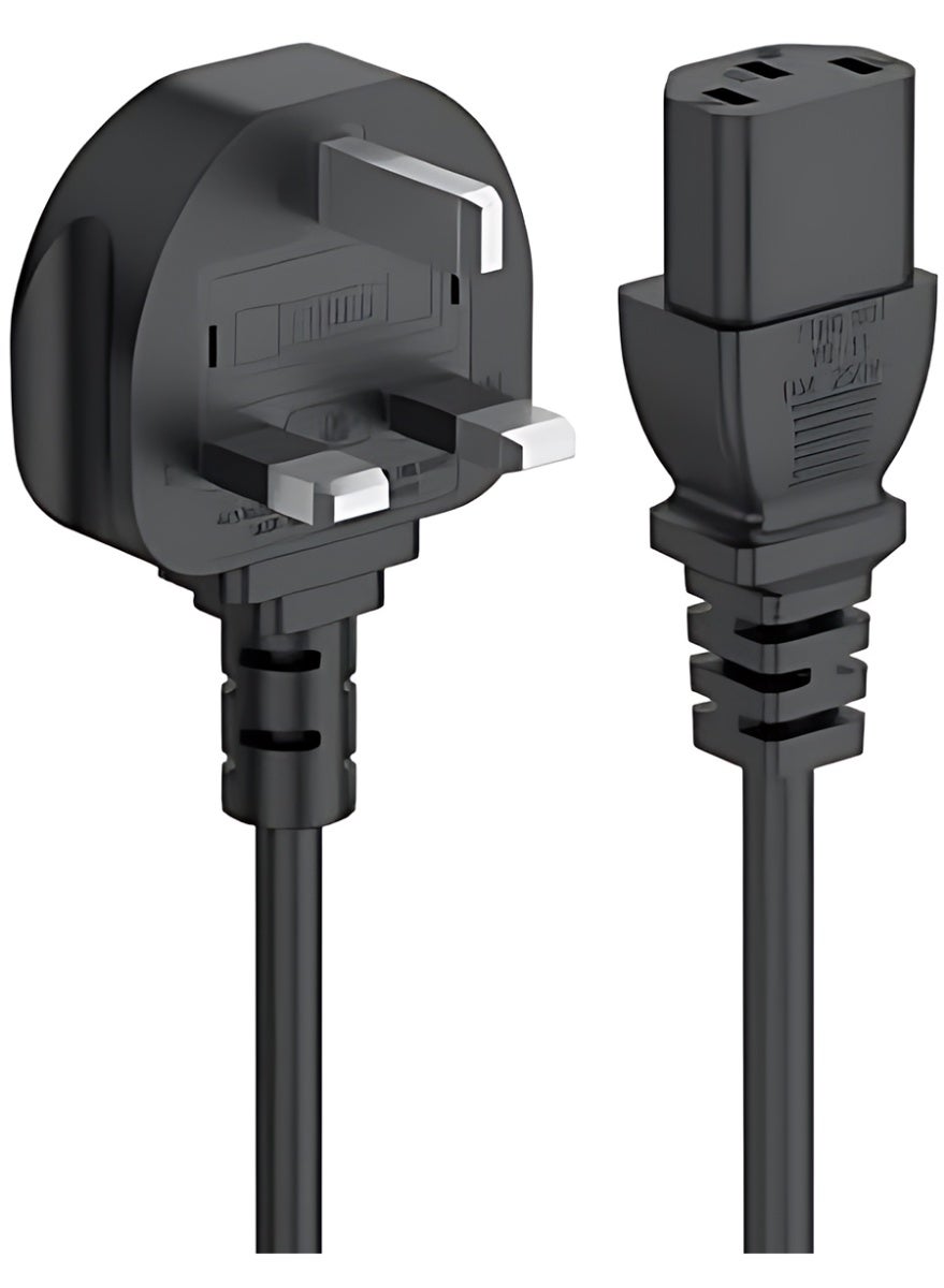 CLAVON CLAVON 3 Prong Power Cord Uk Computer Power Cable Z01D3B355C8AE69DAEE56Z