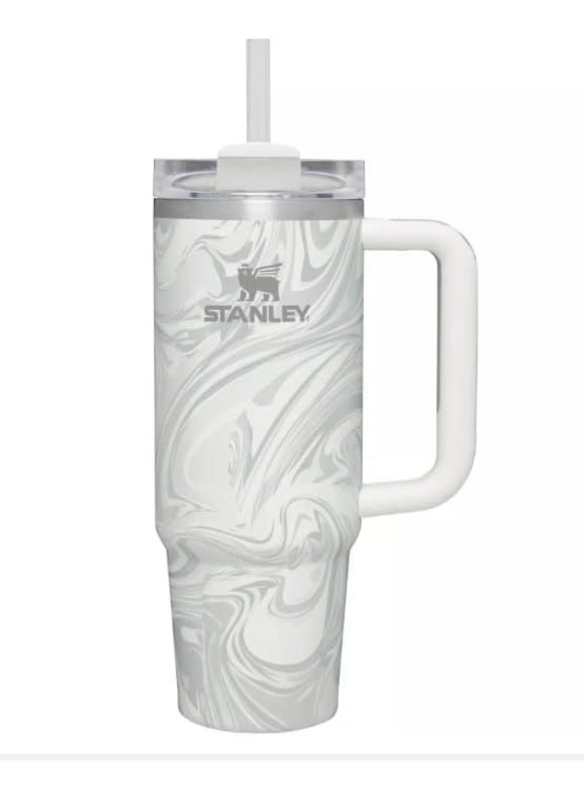 Stanley 30 oz. Quencher H2.0 FlowState Tumbler Polar Swirl - Image 1