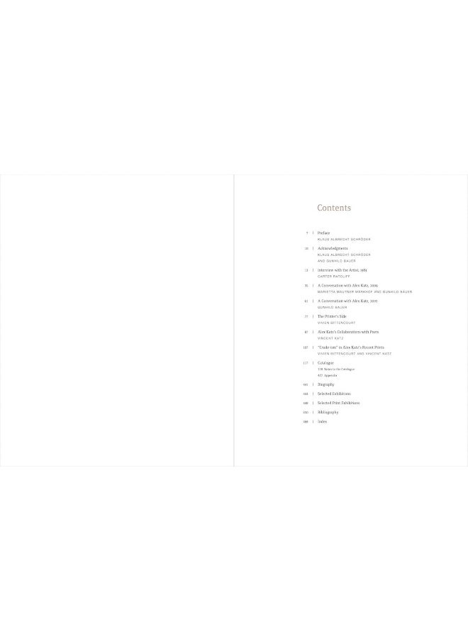 null - Alex Katz Catalogue Raisonne: Prints 1947-2022 - Image 1