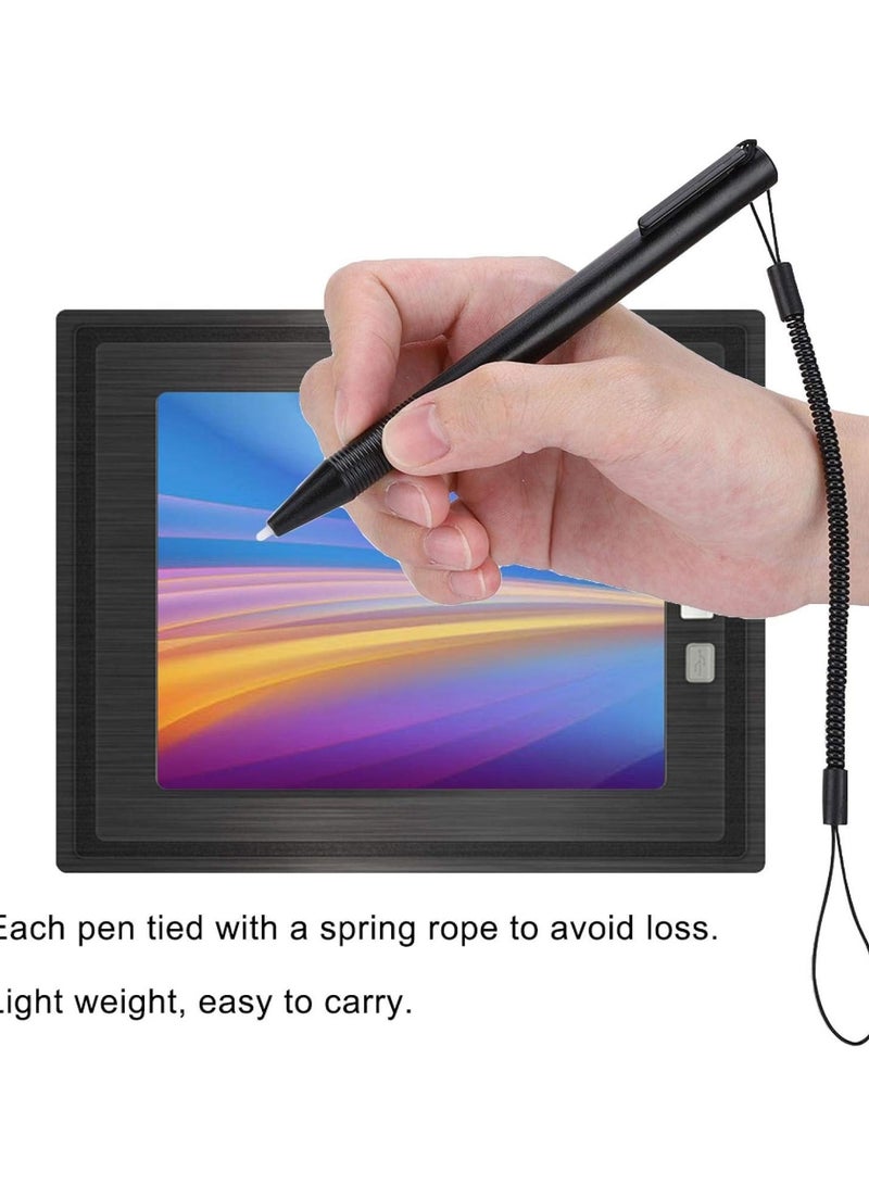 GGOOT Stylus Pen, Resistive Wire Touch Screen Anti-scratch Stylus Pen With Spring Rope for Mobile Phones, Tablet Computers, MP4, MP5, Writing Boards, Navigators, Medical  - Image 4