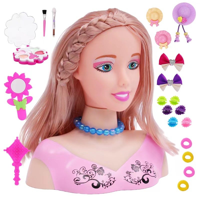 Kids Mannequin Doll Styling Playset 5801A23-piece half-body doll - Image 4