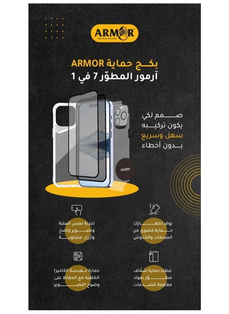 ARMOR - Protection Package 7 in 1 for Apple iPhone 16 Pro Max - Image 1