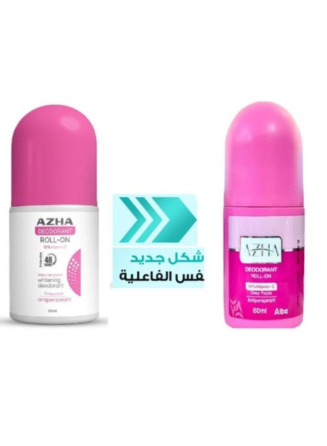 أزهى ازها مزيل العرق  رول أون 60 مل (قد يختلف شكل العبوة) - Image 1