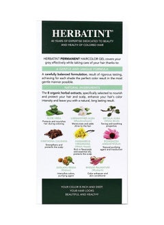 Herbatint Permanent Herbal Haircolour Gel 7M Mahogany Blonde 135 Ml  - Image 4