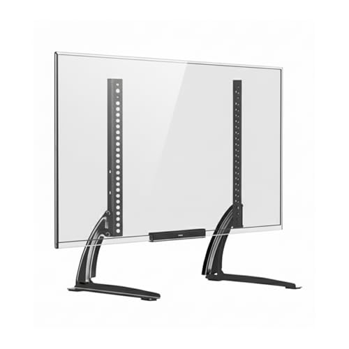 RISSACHI Universal Table Top TV Leg Stand for 32 to 75 Inch TV, Easy Installation, Compatible with 50 Kgs Load Capacity LED LCD TVs for Home & Office Use - Image 1