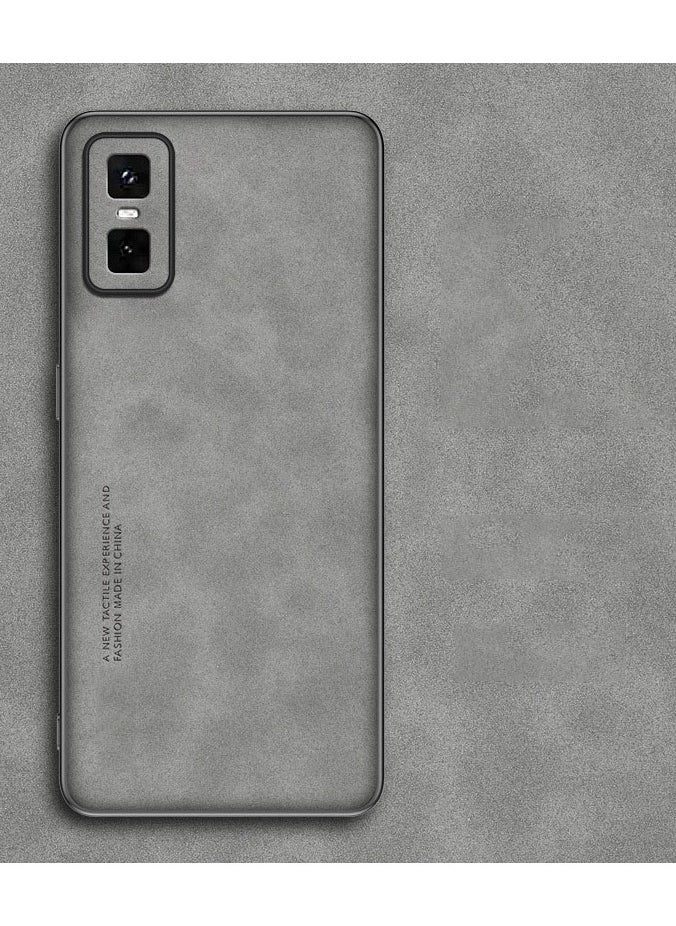 General TPU and Suede PU Leather Case for Infinix GT 30Pro 5G, Shockproof Anti-Slip Ultra Light  - Image 1