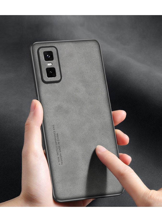 General TPU and Suede PU Leather Case for Infinix GT 30Pro 5G, Shockproof Anti-Slip Ultra Light  - Image 2