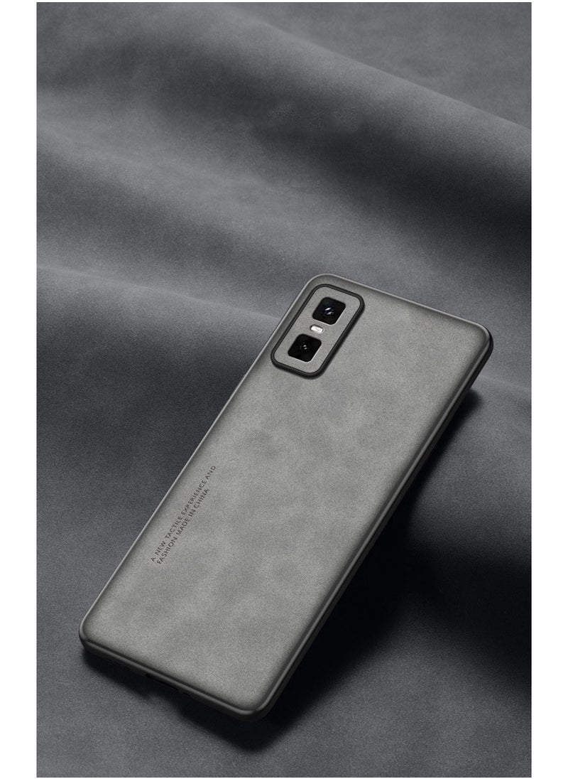 General TPU and Suede PU Leather Case for Infinix GT 30Pro 5G, Shockproof Anti-Slip Ultra Light  - Image 5