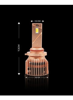 مجموعة المصابيح الأمامية LED الأصلية التي تم اختبارها من توبي LC40-9005 80 وات/زوج 8000 لومن ساطعة 3 ألوان مع درجة حرارة (6000 كلفن، 4300 كلفن، 3000 كلفن) - pzsku/Z01D4B8EDB0DE4CD70BEEZ/45/_/1724328499/38b874f3-029d-4029-9fbf-c62e9a30ac2a