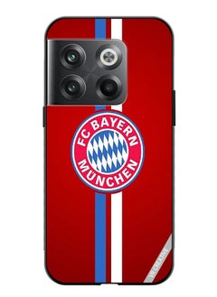 Protective Case Cover For OnePlus 10T Fc Bayern Munchen Logo Red Design Multicolour