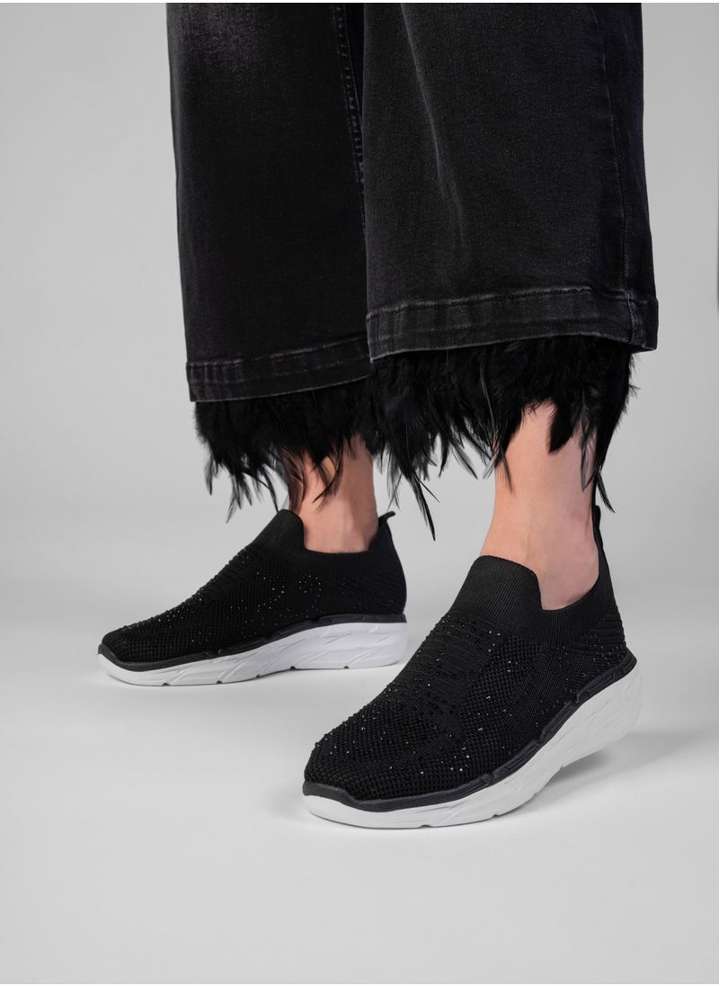 flâneur - Flaneur Womens Slip On Shoes -  Stylish & Lightweight Wide Sneaker for Women, Comfortable Women's Footwear, Walking Shoes for Women, Casual Ladies Shoes, Breathable Supportive Women's Slip Ons - Image 1