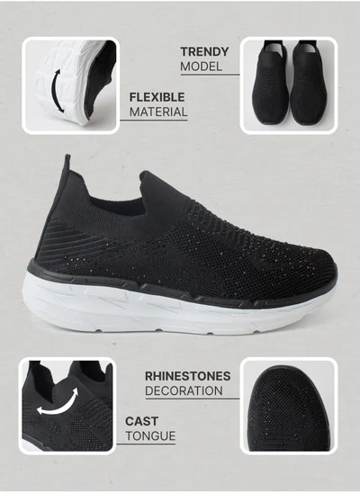 flâneur Flaneur Womens Slip On Shoes -  Stylish & Lightweight Wide Sneaker for Women, Comfortable Women's Footwear, Walking Shoes for Women, Casual Ladies Shoes, Breathable Supportive Women's Slip Ons