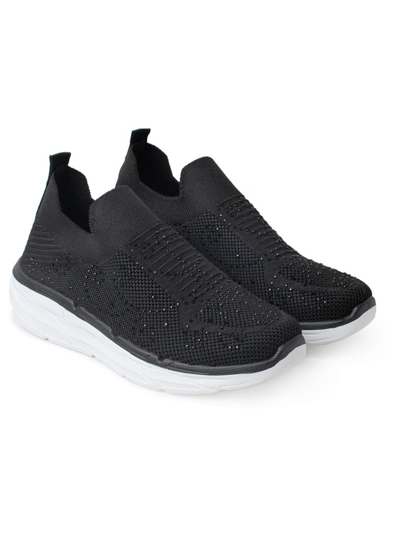 flâneur - Flaneur Womens Slip On Shoes -  Stylish & Lightweight Wide Sneaker for Women, Comfortable Women's Footwear, Walking Shoes for Women, Casual Ladies Shoes, Breathable Supportive Women's Slip Ons - Image 1